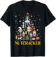 Christmas Nutcracker Squad Ballet Dance Women Kid Girls Xmas T-Shirt - T-Shirt | Black