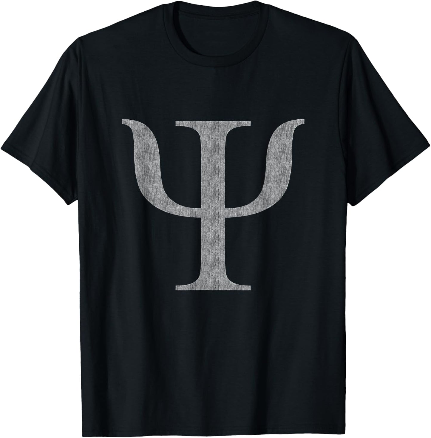 Vintage Psi Symbol Brain Think Student School Memory Book T-Shirt - T-Shirt | Black
