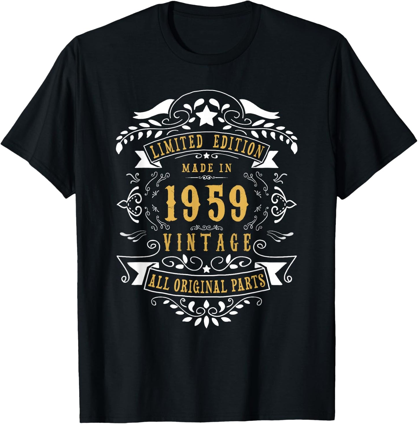 67th Birthday Women 67 Year old Men Born 1959 67 Birthday T-Shirt - T-Shirt | Black