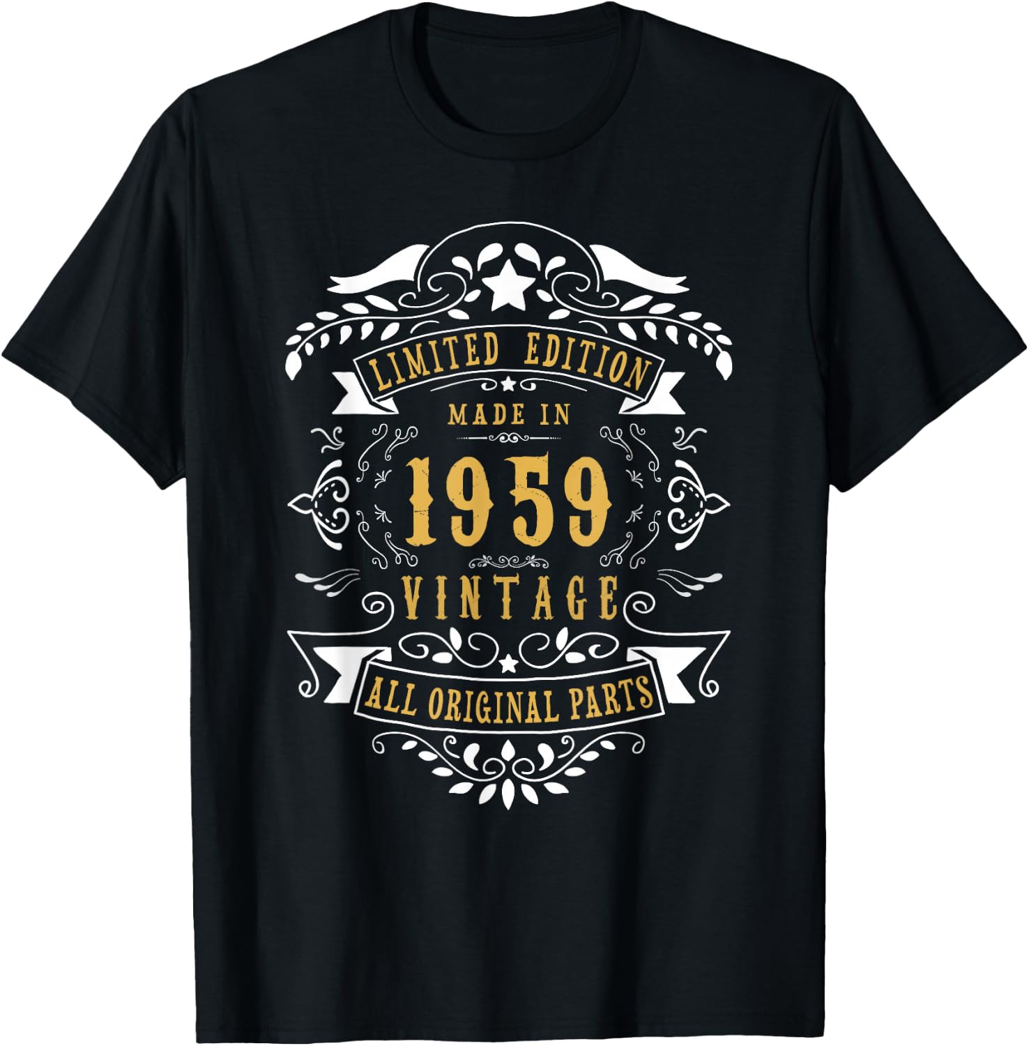 67th Birthday Women 67 Year old Men Born 1959 67 Birthday T-Shirt - T-Shirt | Black