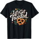 Oktoberfest Let's Get Twisted Funny Pretzel Lover Top T-Shirt - T-Shirt | Black