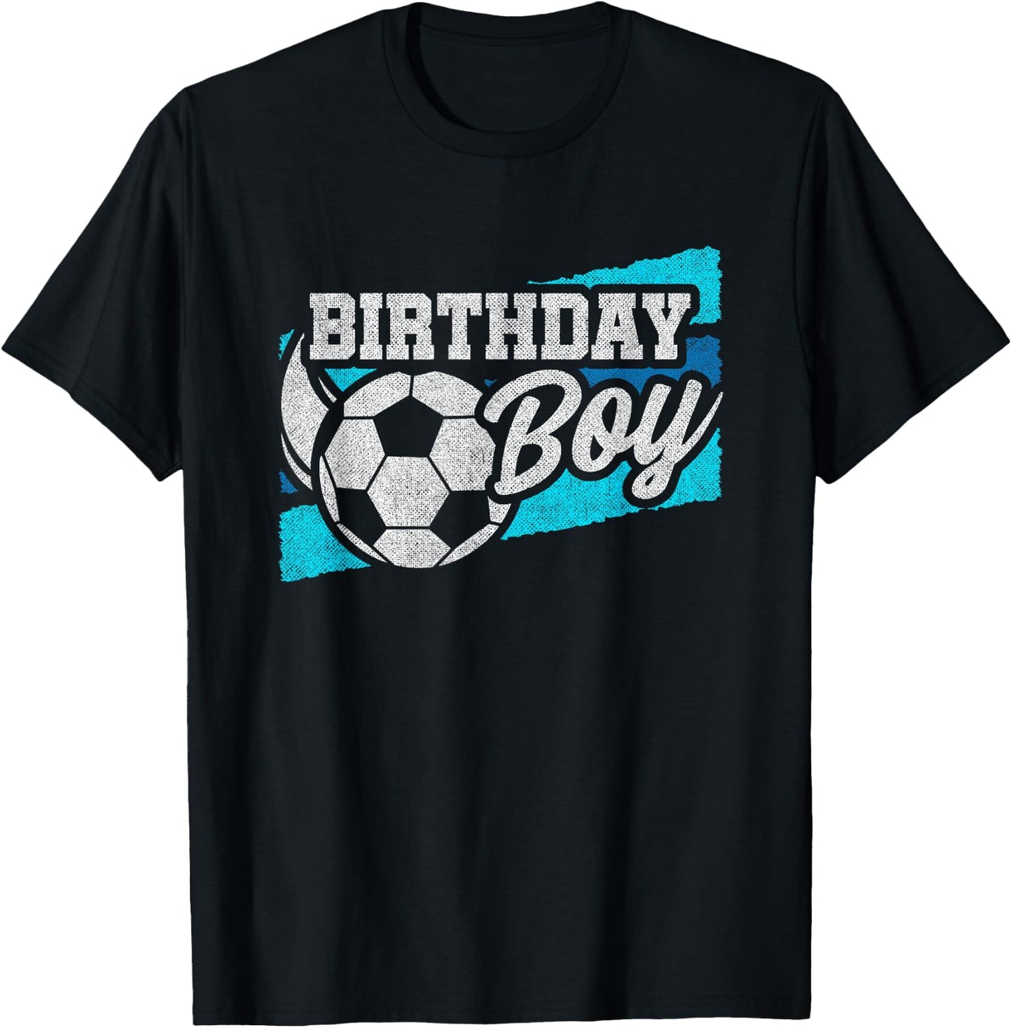 Soccer Birthday Party - Birthday Boy - Soccer Birthday T-Shirt - T-Shirt | Black