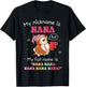 Owl My Nickname is Nana But My Full Name is Nana Nana Nana T-Shirt - T-Shirt | Black