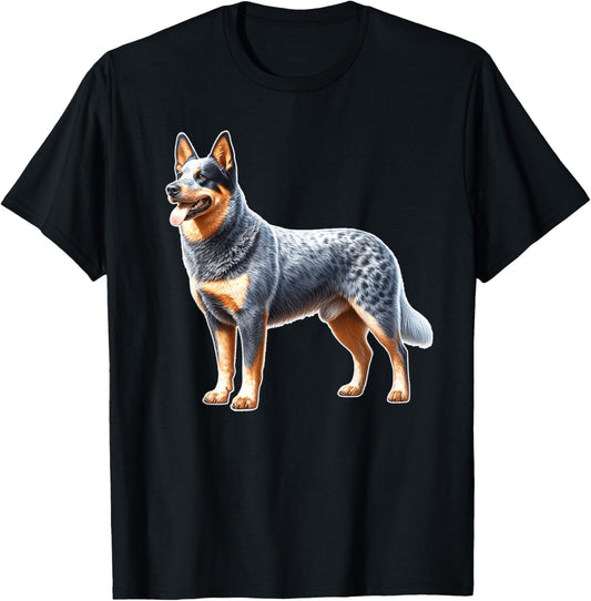 Australian Cattle Dog T-Shirt - T-Shirt | Black