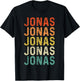 Jonas Vintage Retro T-Shirt - T-Shirt | Black