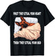 Belgian Malinois Sleeping Pajamas Nightgown T-Shirt - T-Shirt | Black