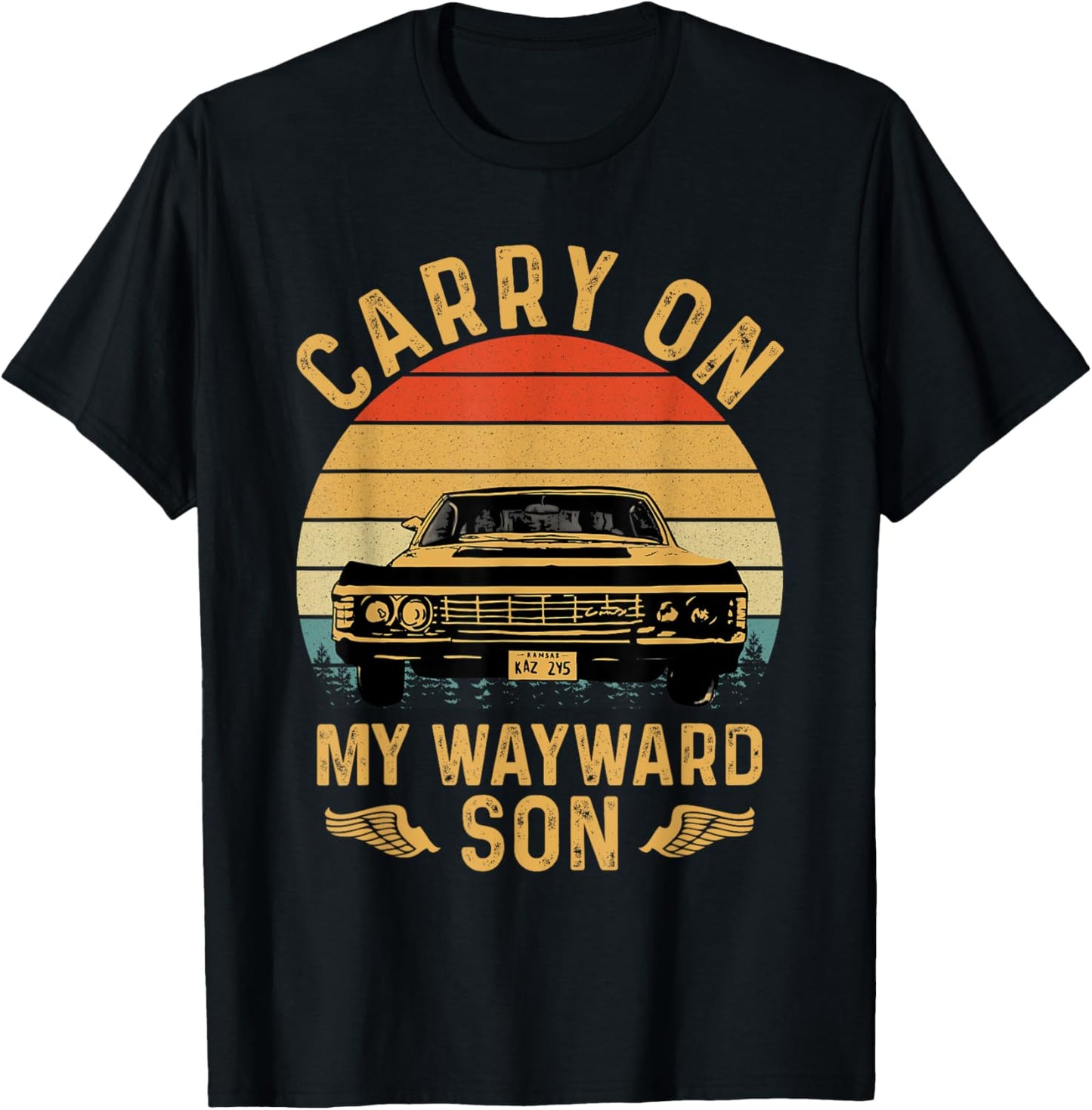 Carry On Classic Art My Wayward Funny Movie Graphic Son T-Shirt - T-Shirt | Black