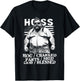 HOSS Certified - Hog Cranked, Pants Shid, GOB Blessed Hoss T-Shirt - T-Shirt | Black