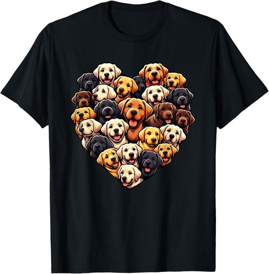Labrador Retriever Lab Dog Labradors T-Shirt - T-Shirt | Black