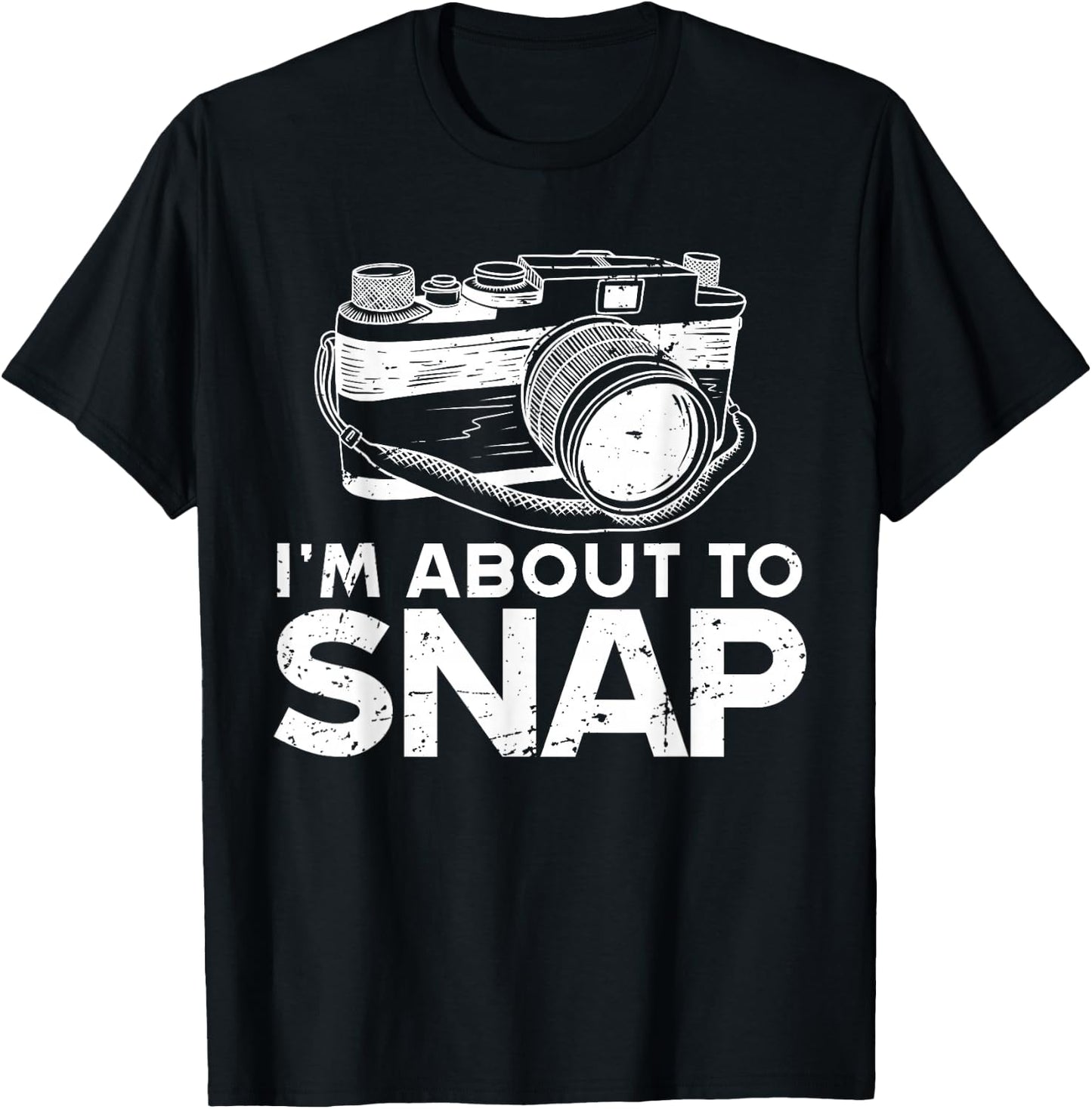 Funny Photography Women Photographer Camera Lover T-Shirt - T-Shirt | Black