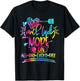 Tie Dye Lunch Lady Mode On All Day Every Day Lunch Lady Life T-Shirt - T-Shirt | Black
