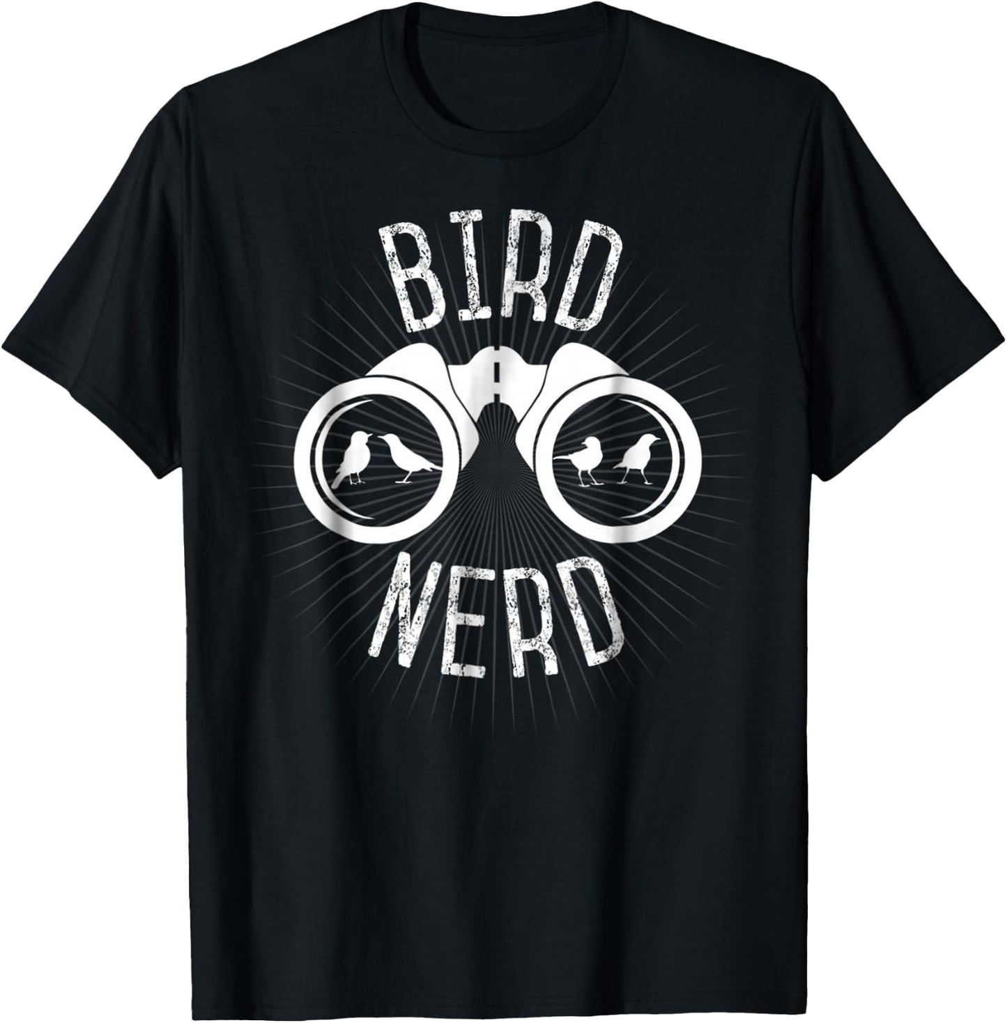 Birdwatcher Gifts, Birdwatching Bird Nerd T-Shirt - T-Shirt | Black