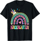Kindergarten Unicorn Rainbow First Day Of School T-Shirt - T-Shirt | Black
