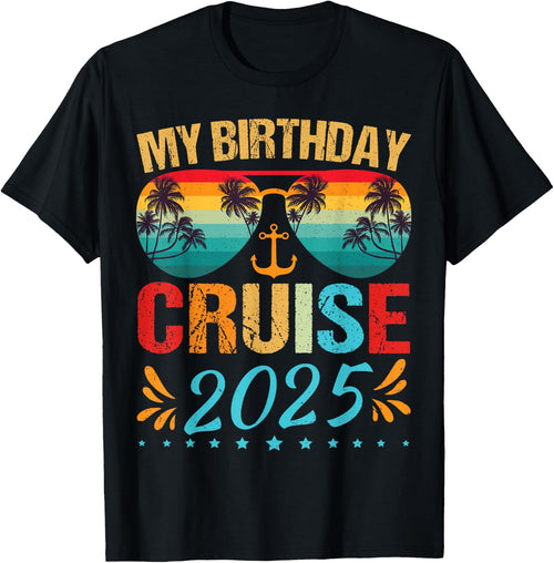 Festive My Birthday Cruise Ship Party 2025 Men, Women, Kids
