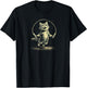 Whisker Workouts Kitty Jump Rope , Small, Black T-Shirt - T-Shirt | Black