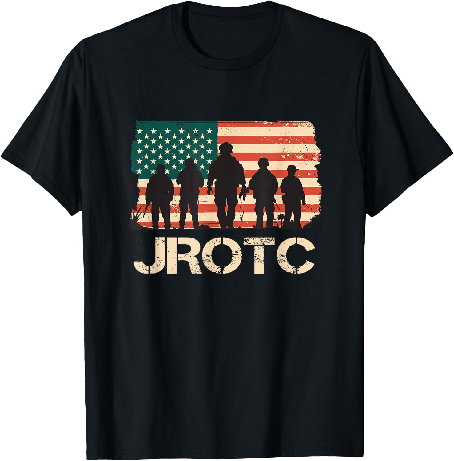 JROTC Cadet United States Junior ROTC T-Shirt - T-Shirt | Black