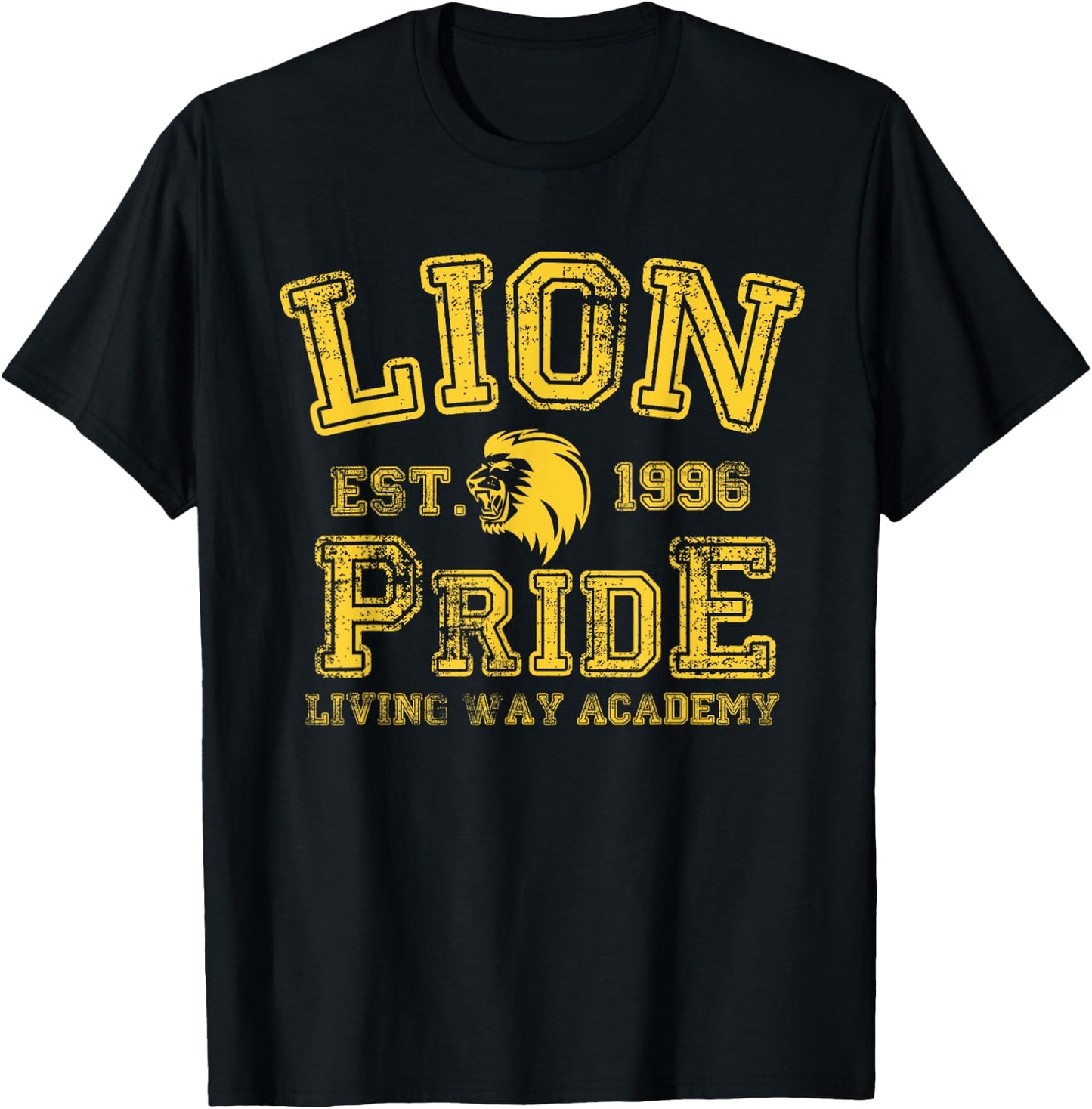 Living Way Academy - Lion Pride T-Shirt - T-Shirt | Black