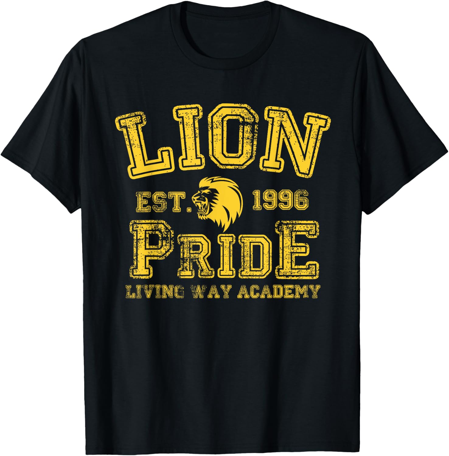 Living Way Academy - Lion Pride T-Shirt - T-Shirt | Black