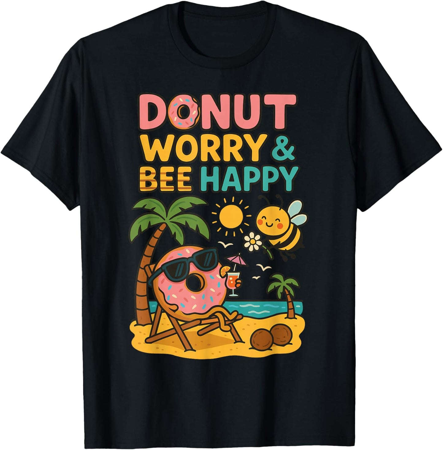 Cartoon T-Shirt - T-Shirt | Black
