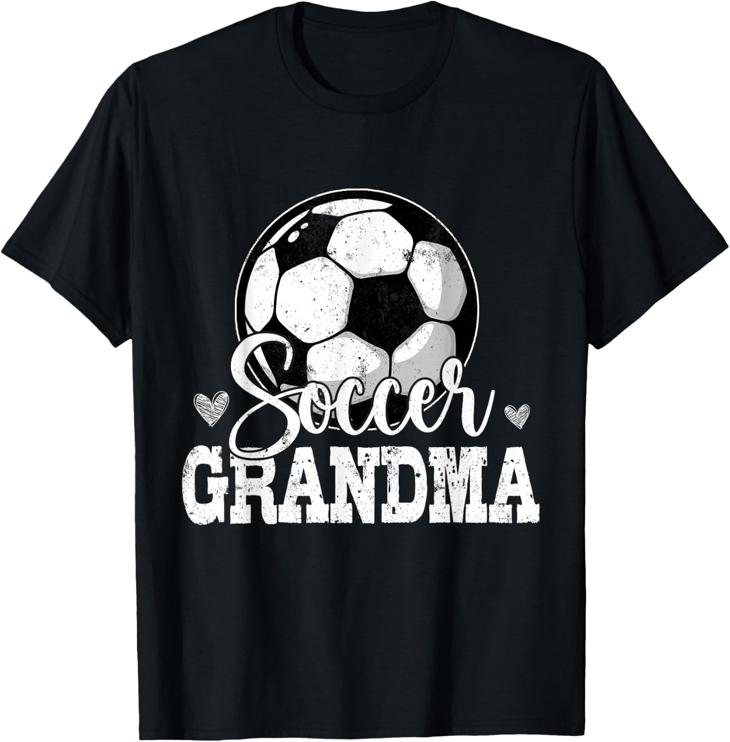 Funny Soccer Grandma Soccer Lover T-Shirt - T-Shirt | Black