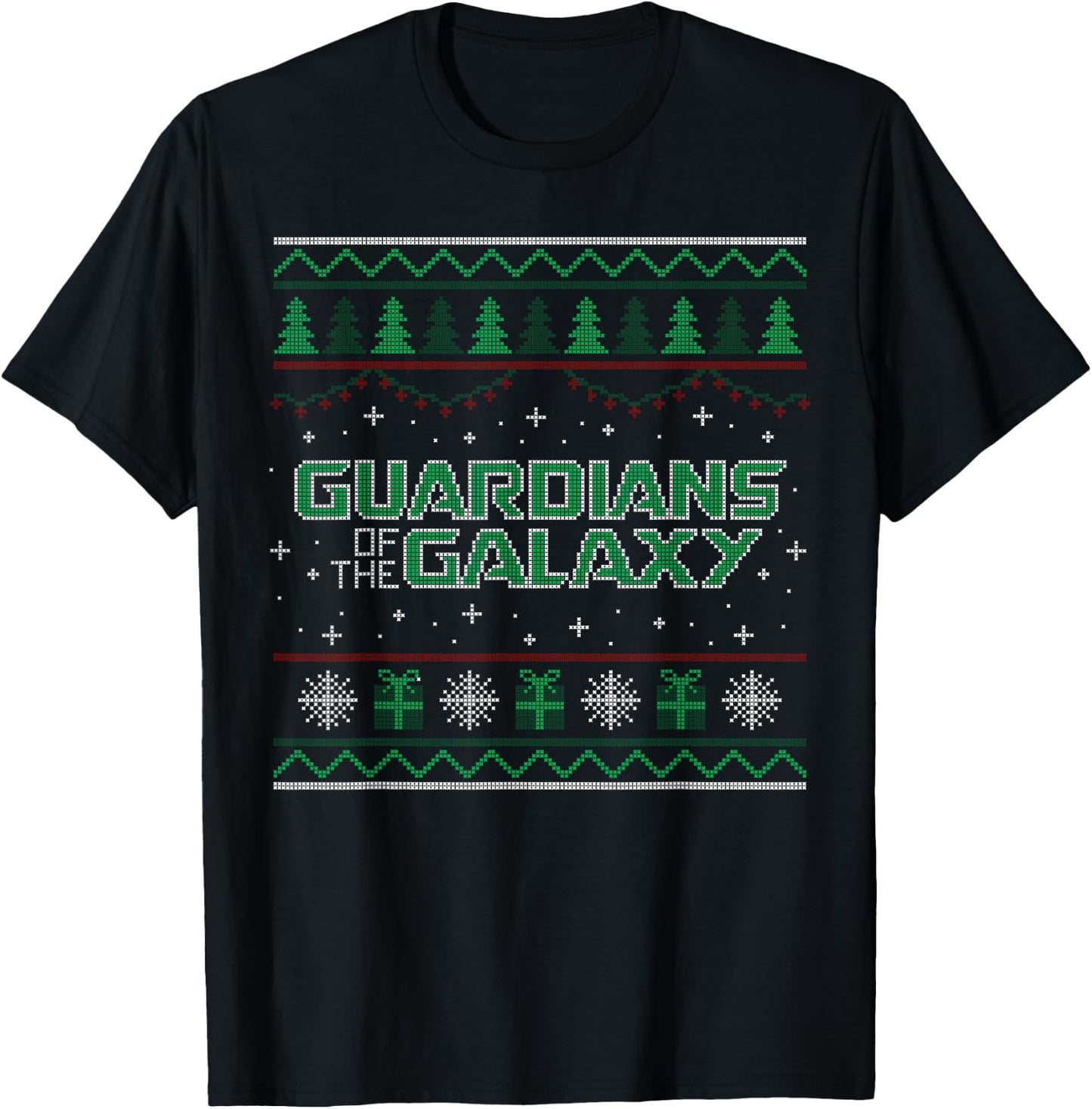 Marvel Guardians of the Galaxy: Holiday Special Sweater T-Shirt - T-Shirt | Black