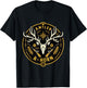 Antler & Horn Logo T-Shirt - T-Shirt | Black