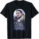 Game Of Thrones Jon Snow King In The North Cinematic Arch T-Shirt - T-Shirt | Black