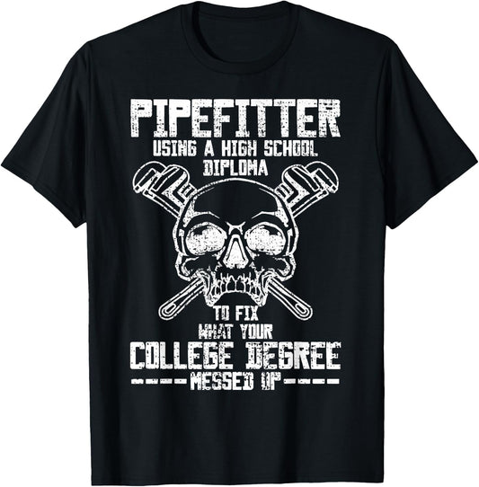 Pipefitter T-Shirt - T-Shirt | Black