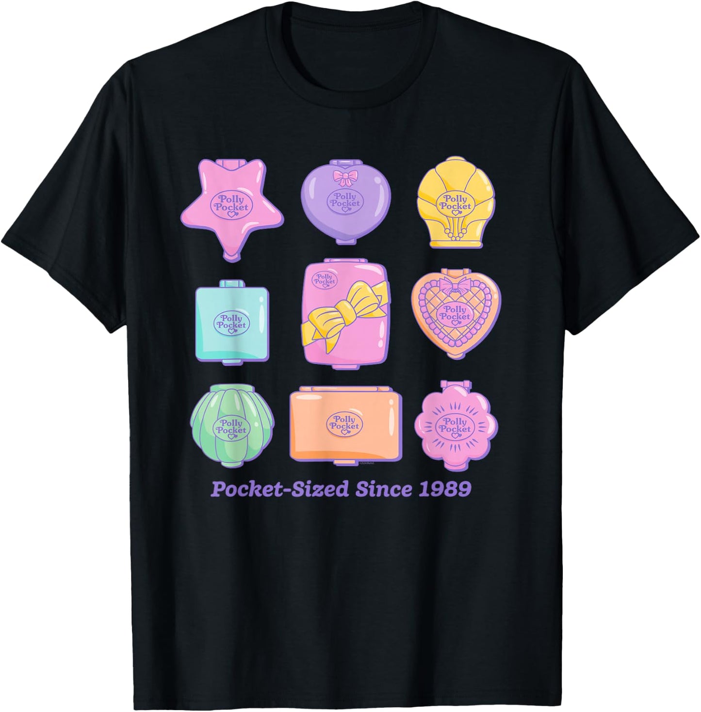 Polly Pocket - Compact Club T-Shirt - T-Shirt | Black