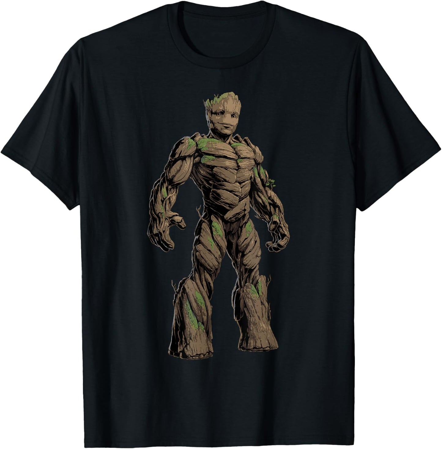 Marvel Guardians of the Galaxy Vol. 3 Groot Hero Pose T-Shirt - T-Shirt | Black