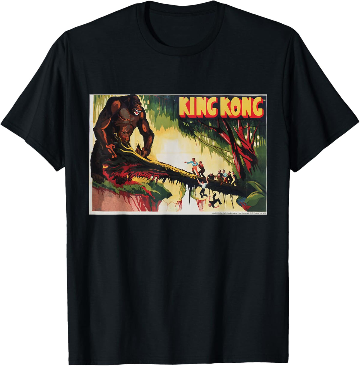 King Kong Wild T-Shirt - T-Shirt | Black