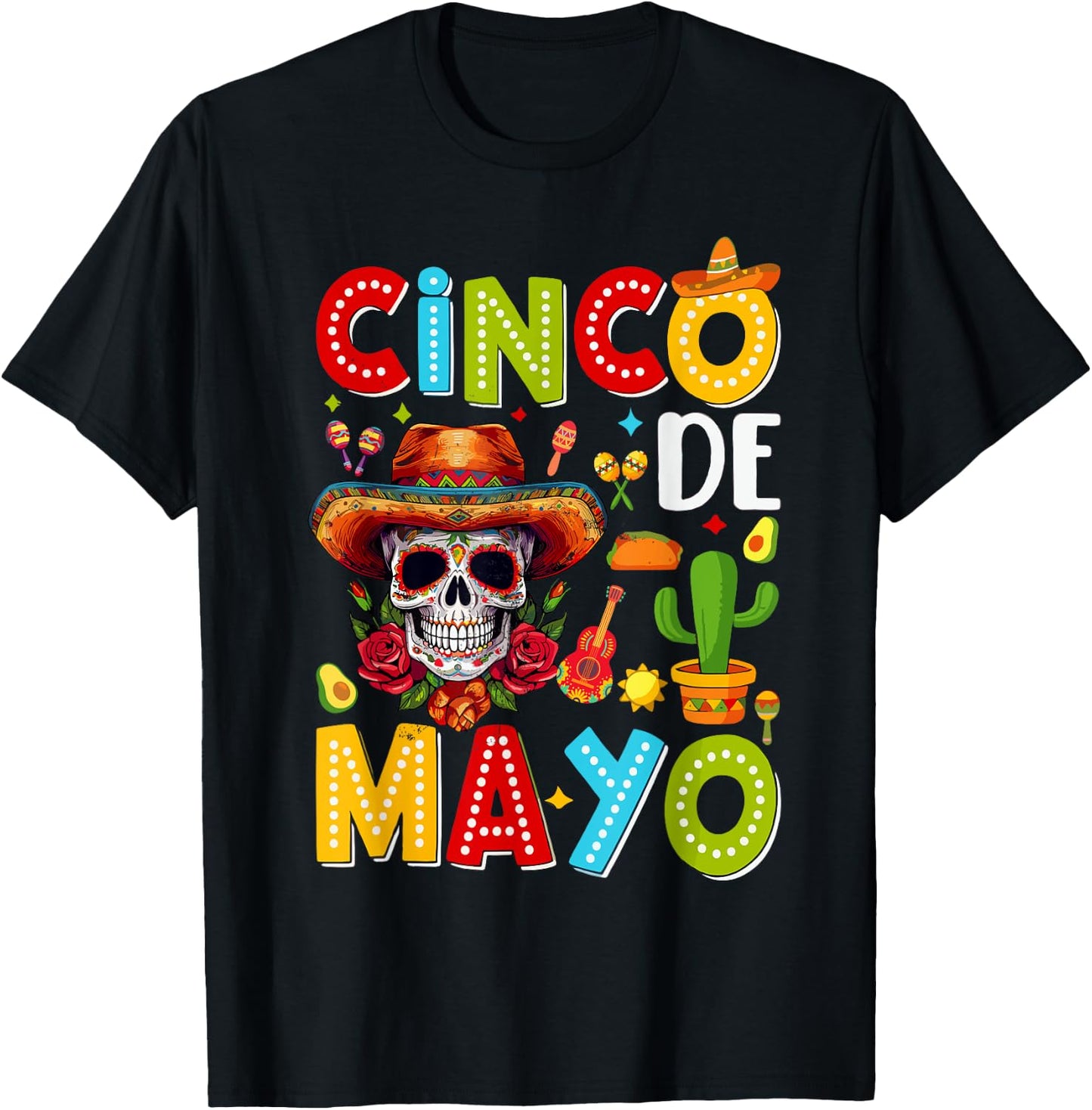 Cinco De Mayo Mexican Fiesta Squad 5 De Mayo For Mexican Men T-Shirt - T-Shirt | Black