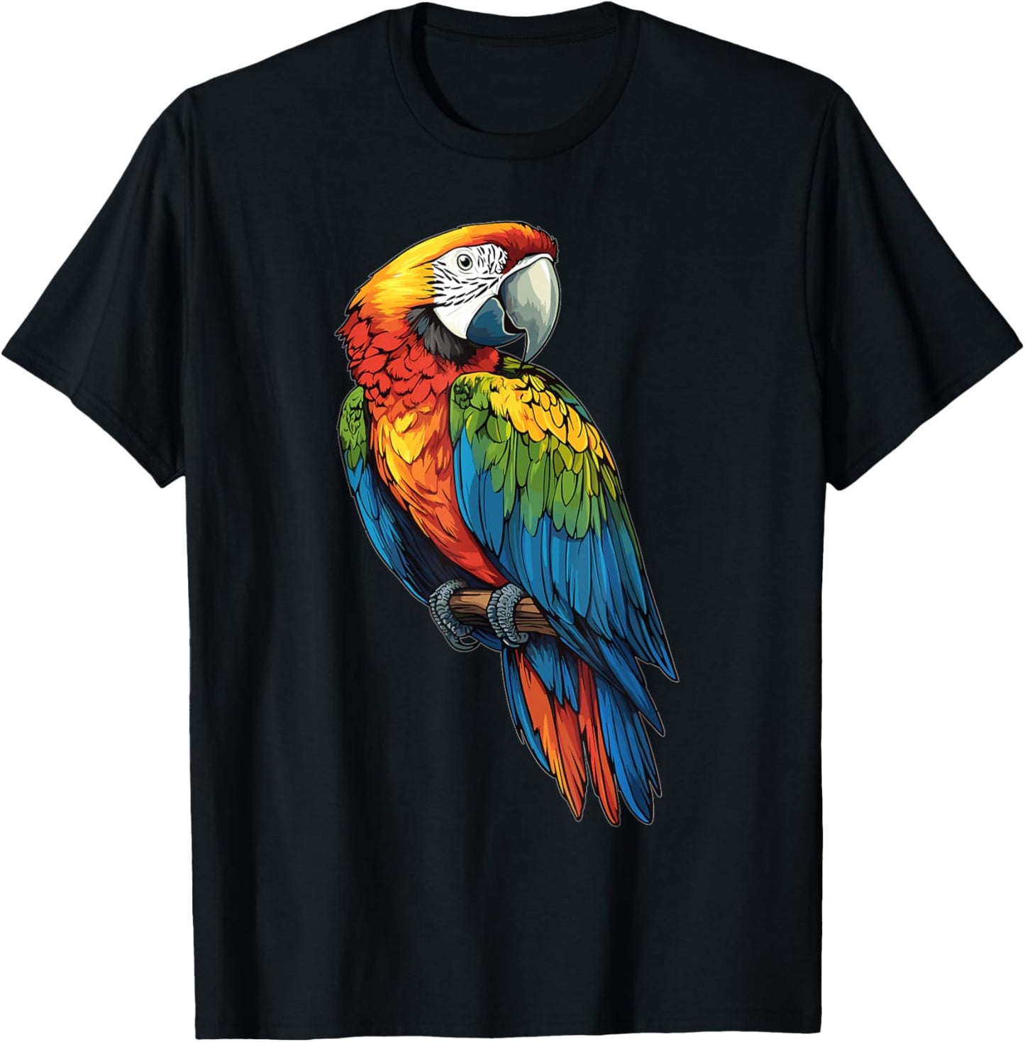Macaws Macaw T-Shirt - T-Shirt | Black
