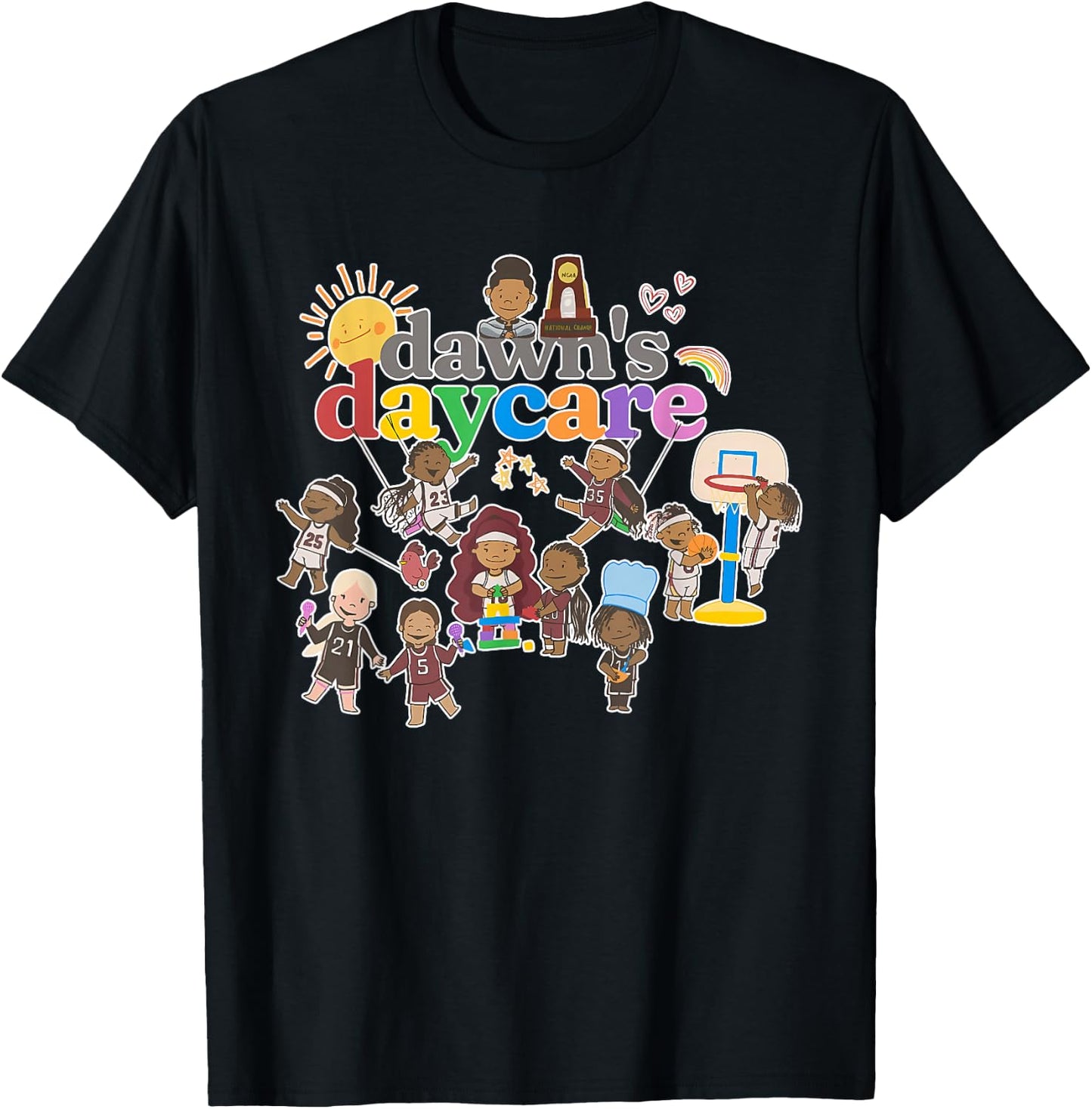 Dawn's Daycare Apparel T-Shirt - T-Shirt | Black
