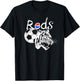 Korean Soccer red with Tiger and Korean Flag T-Shirt - T-Shirt | Black