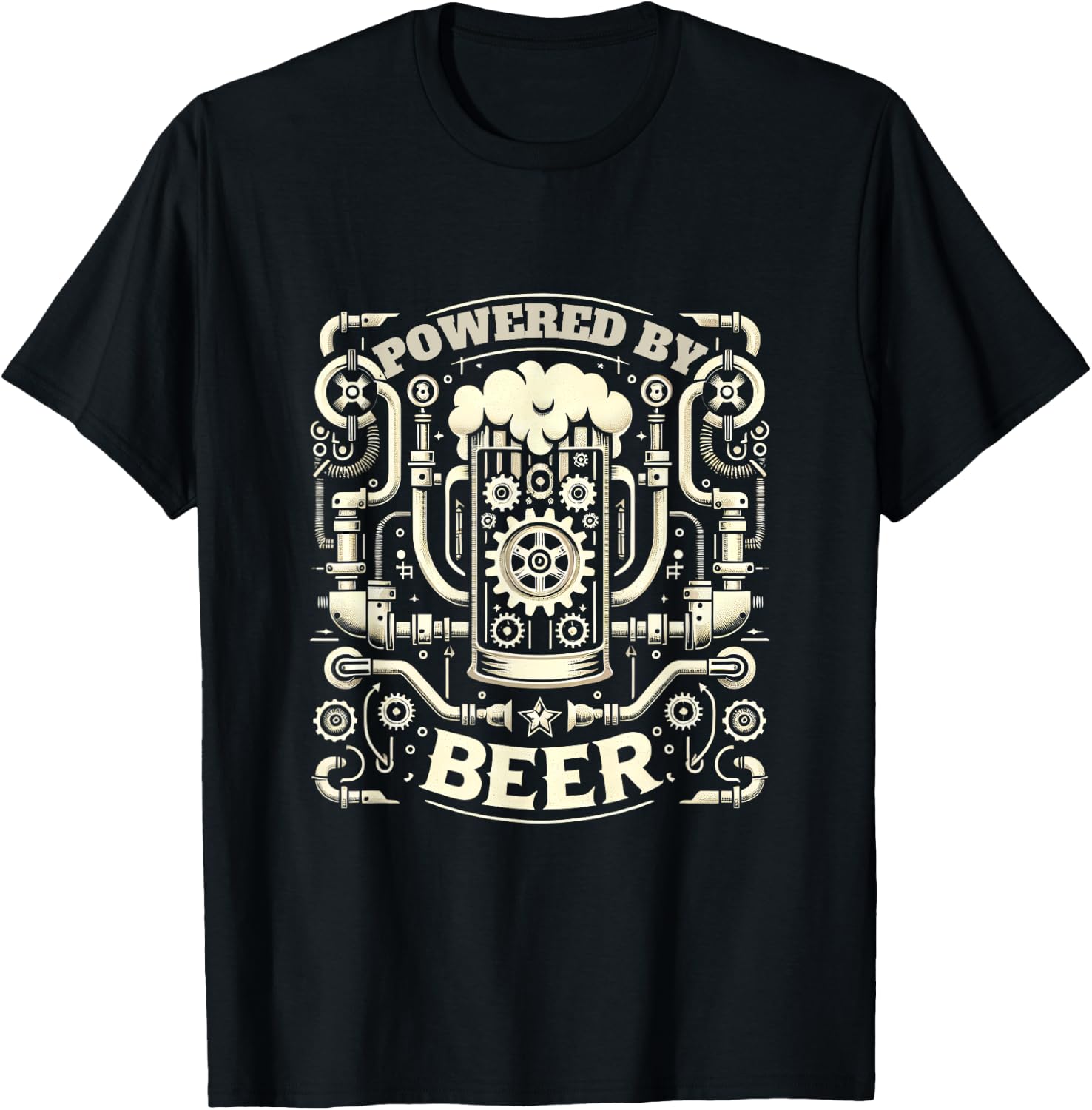 Feiern Hopfen Beer Mug Funny Saying Beer T-Shirt - T-Shirt | Black