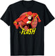 DC Comics The Flash Running Portrait Small T-Shirt - T-Shirt | Black