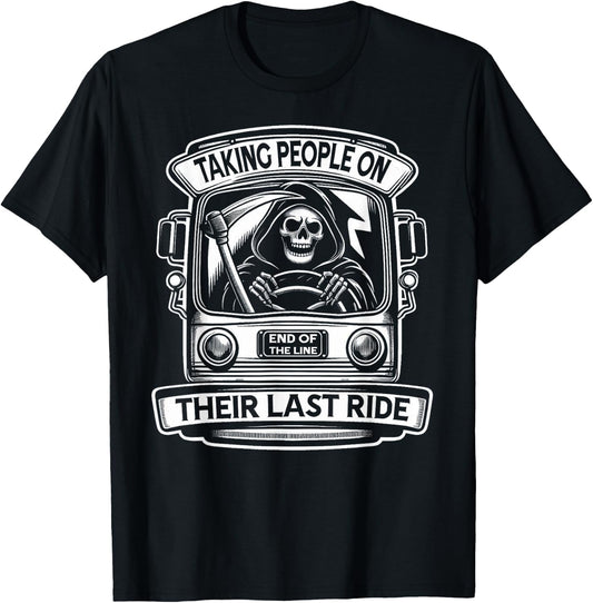 Bus Driver Halloween T-Shirt - T-Shirt | Black