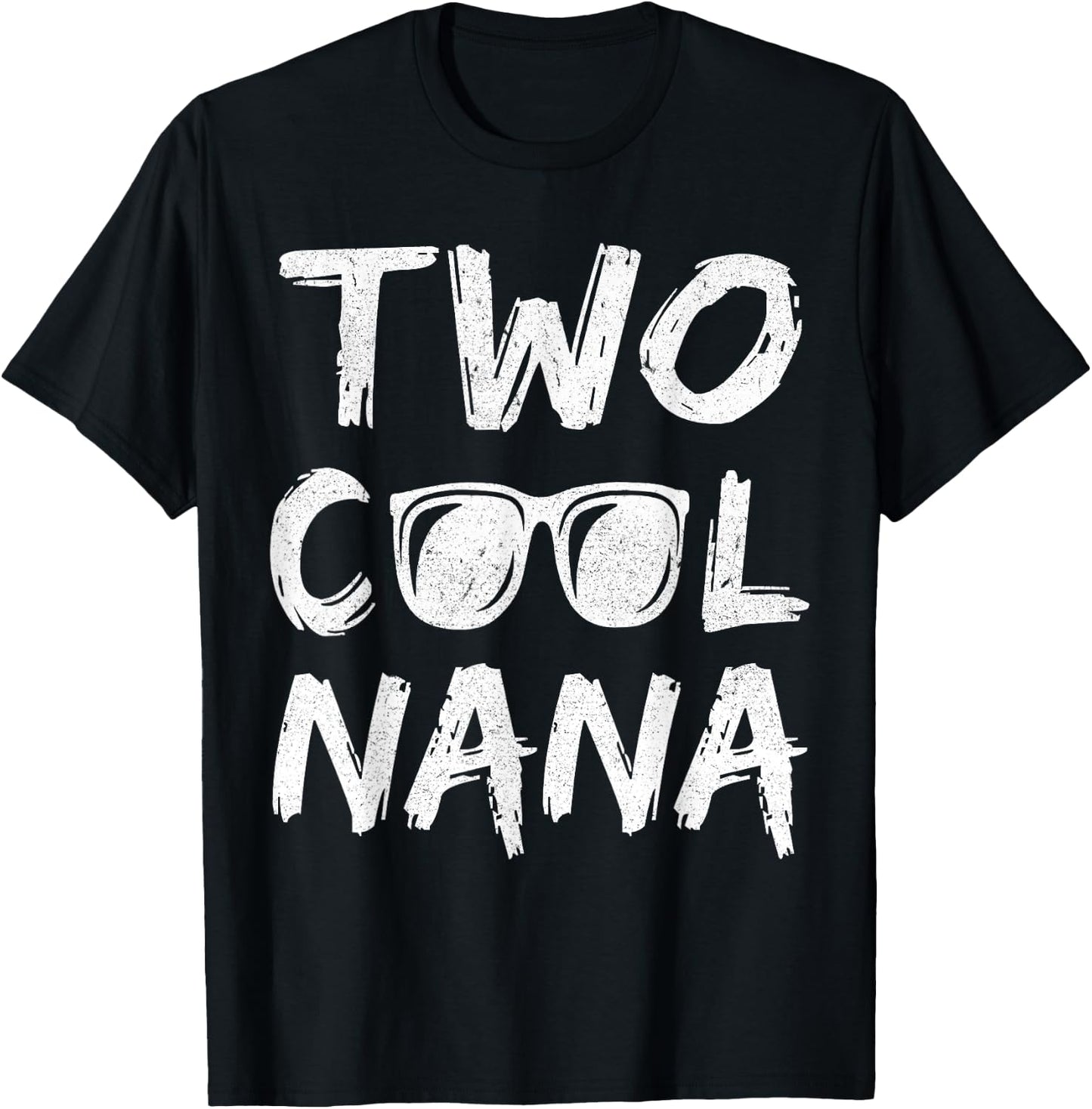 Nana Of The Birthday Boy Two Cool 2nd Bday Family Matching T-Shirt - T-Shirt | Black
