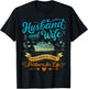 Husband And Wife Mediterranean Cruising Vacation Men Women T-Shirt - T-Shirt | Black