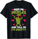 Feed me Pickles and tell me I'm Pretty Dill Pickle Women T-Shirt - T-Shirt | Black