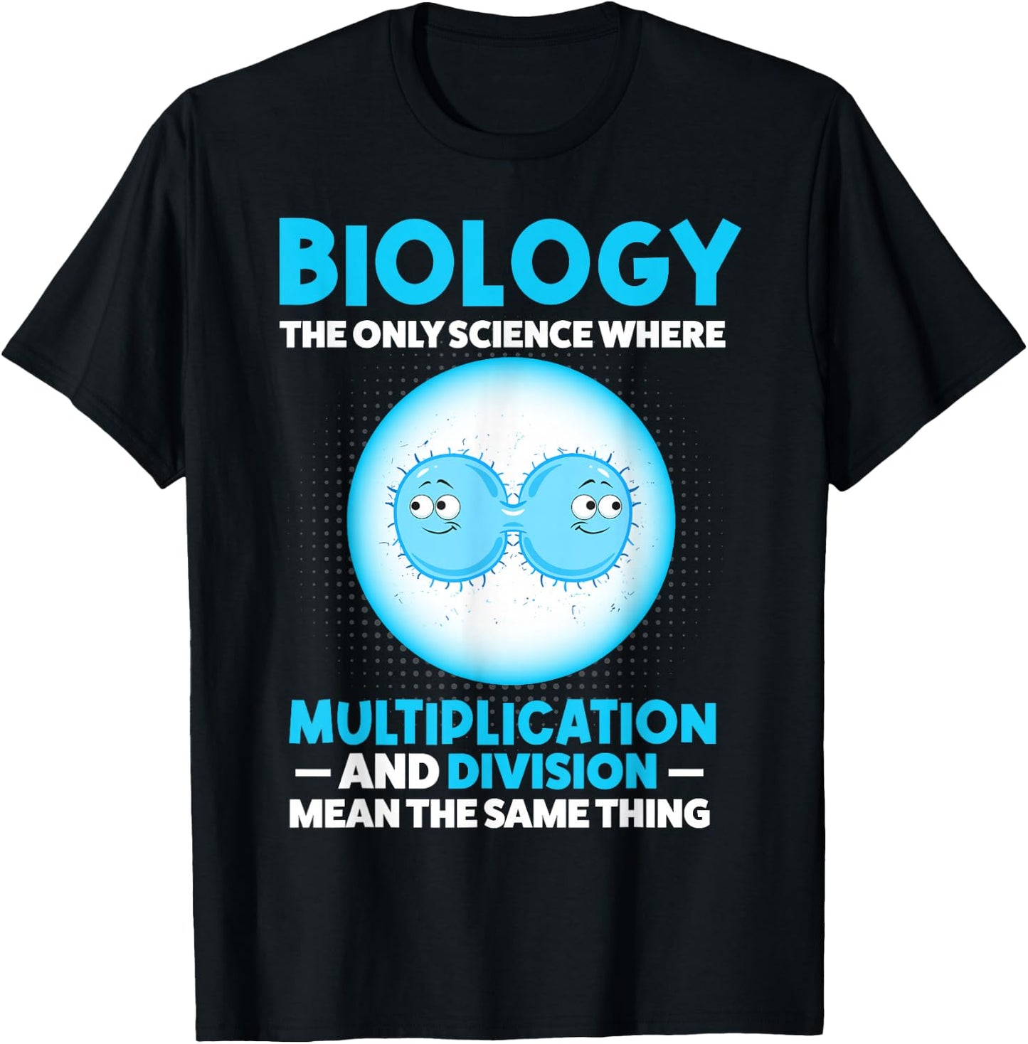 Biology Facts Science Teacher Student Biologist T-Shirt - T-Shirt | Black