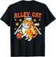 Funny Bowling Cat Pun Alley Cat T-Shirt - T-Shirt | Black