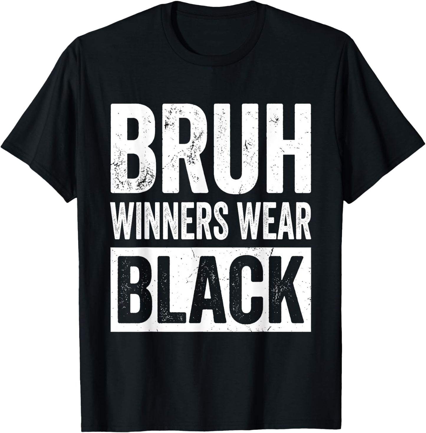 Black Field Day Team Spirit Bruh Winners Wear Black T-Shirt - T-Shirt | Black