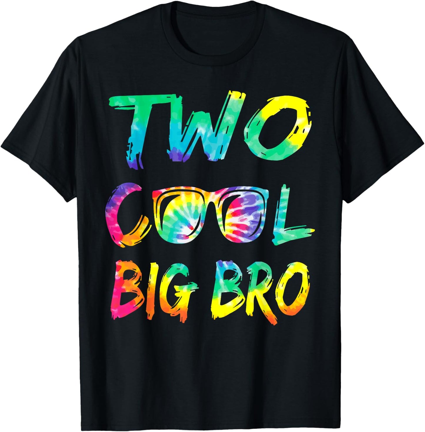 Big Brother Of The Birthday Boy Two Cool 2nd Bday Family T-Shirt - T-Shirt | Black