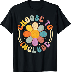 Choose To Include Women Gifts Unity Day T-Shirt - T-Shirt | Black