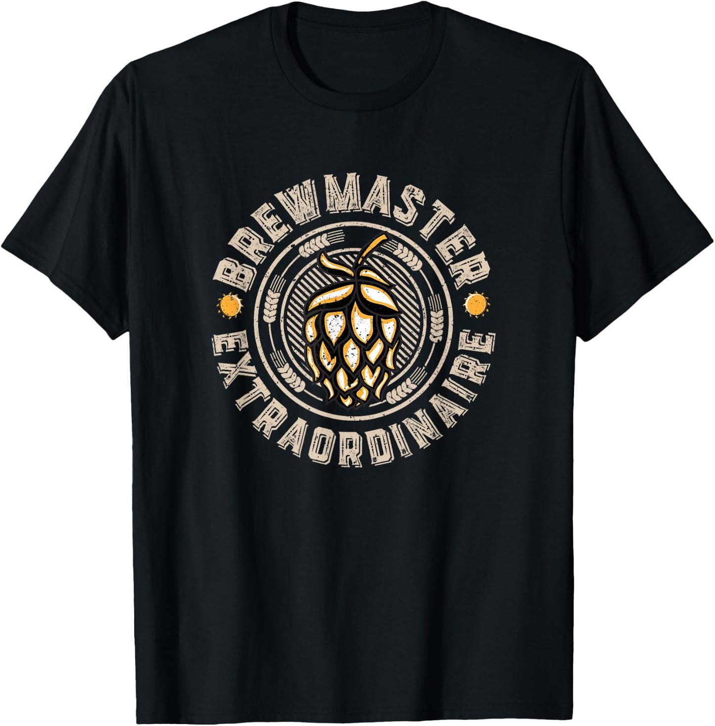 Brewmaster Shirt Craft Beer Gifts Homebrew T-Shirt - T-Shirt | Black
