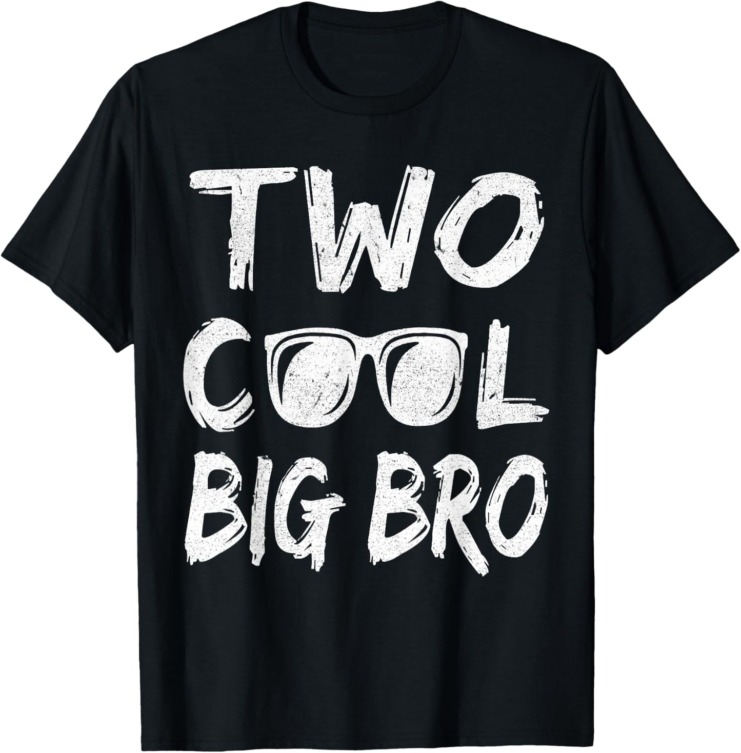 Big Brother Of The Birthday Boy Two Cool 2nd Bday Family T-Shirt - T-Shirt | Black