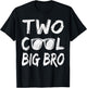 Big Brother Of The Birthday Boy Two Cool 2nd Bday Family T-Shirt - T-Shirt | Black