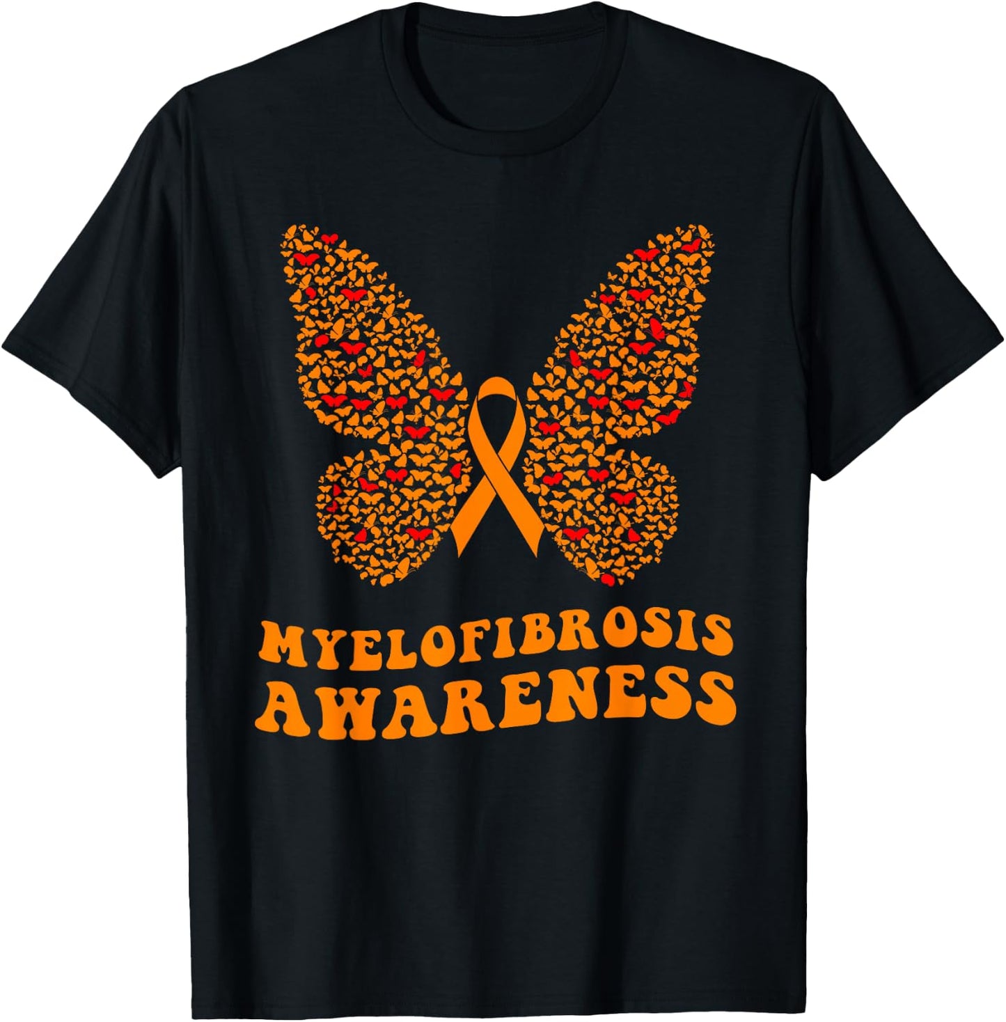 Myelofibrosis Awareness T-Shirt - T-Shirt | Black